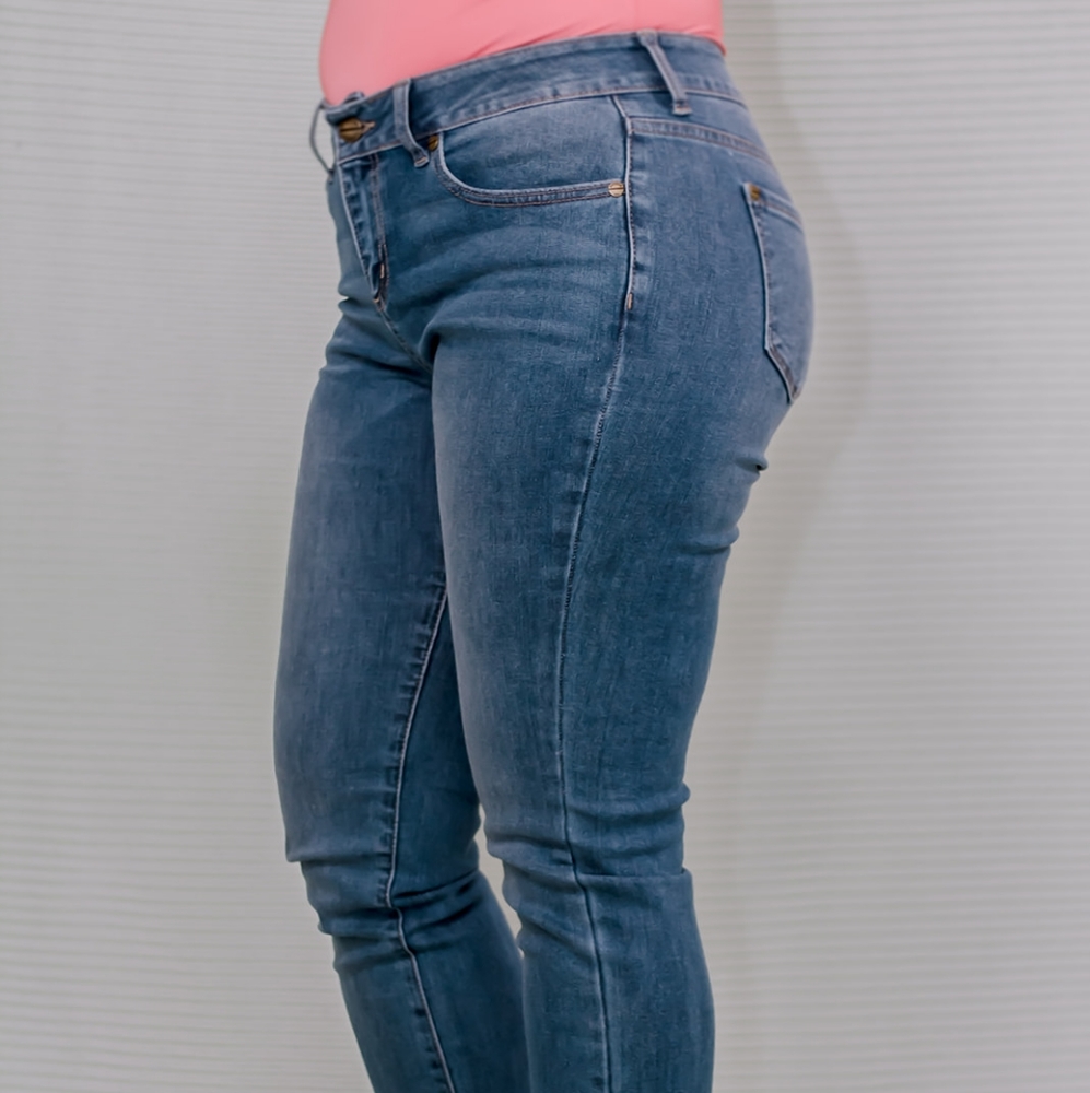 Boot Cut  Blue Jeans